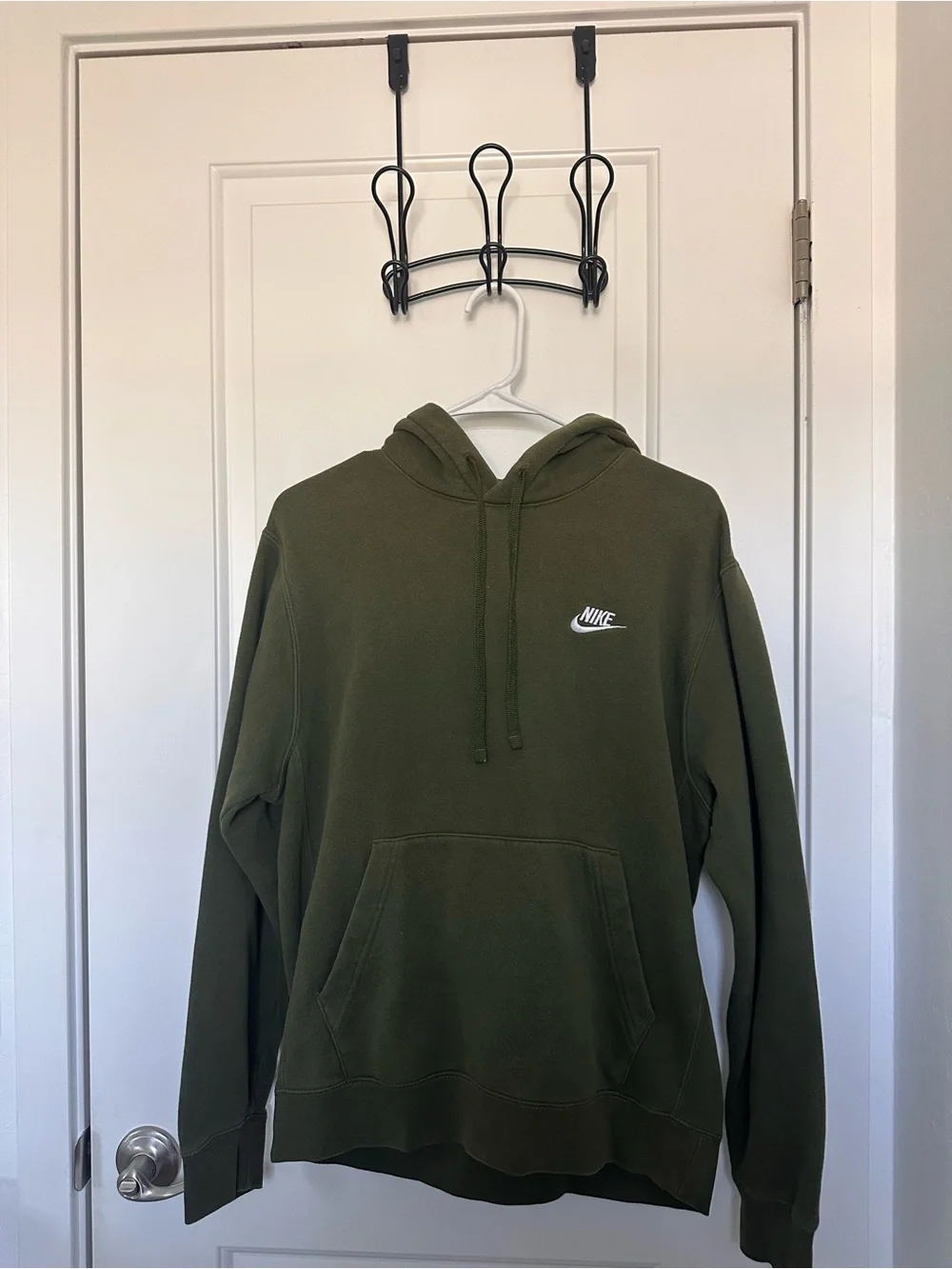 Nike Olive Green Pullover Hoodie